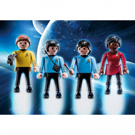 Playmobil - Set 4 Figurine De Colectie Star Trek - Img 1