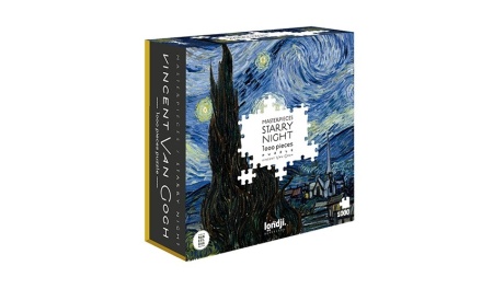 Puzzle 1000 piese Van Gogh Noapte instelata, Londji