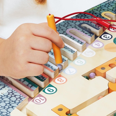 Puzzle labirint - Cursa dinozaurului - Img 1