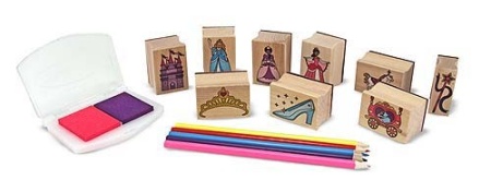 Set de stampile Printese Melissa and Doug