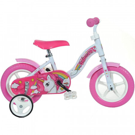 Bicicleta copii Dino Bikes 10&#039; Unicorn - Img 1