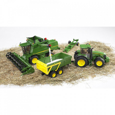 BRUDER - COMBINA AGRICOLA JOHN DEERE T670i