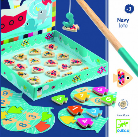 Jucarii Educative Joc educativ Navy loto Djeco