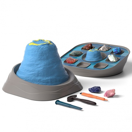 Kit STEM de excavare pietre prețioase din "Marea gaură albastră" Belize, TopBright