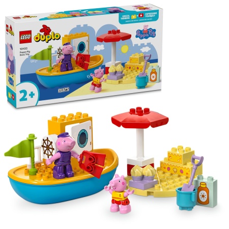 LEGO DUPLO EXCURSIA CU BARCA A PURCELUSEI PEPPA 10432