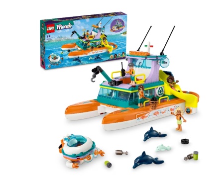 LEGO FRIENDS BARCA DE SALVARE PE MARE 41734