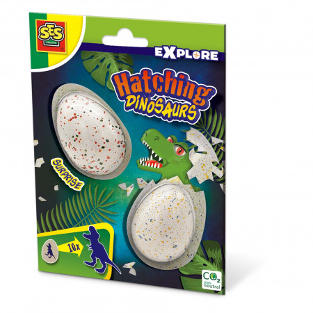 Set oua de jucarie pentru copii cu dinozauri care eclozeaza in apa