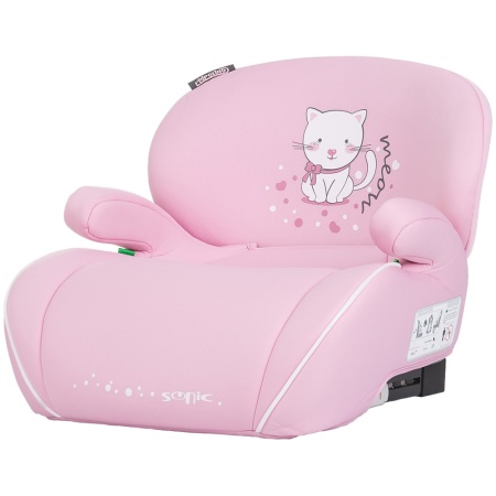 Inaltator auto Chipolino Sonic I-Size 125-150 cm cu sistem Isofix kitten