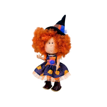Papusa Nines D'Onil, Mia Halloween, cu miros de vanilie, 30 cm
