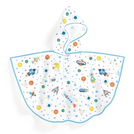 Pelerina de ploaie Rachete, Djeco - Img 1