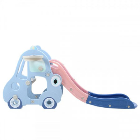 Tobogan MyKids masina cu cos de baschet OM002 Blue