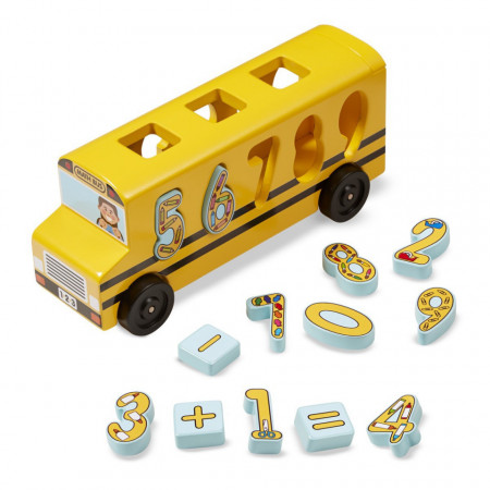 Autobuzul cu numere Melissa and Doug