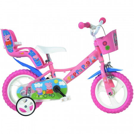 Bicicleta copii Dino Bikes 12&#039; Peppa Pig - Img 1