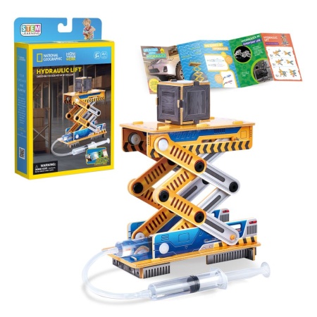 Cubic Fun - Puzzle 3D lift hidraulic 49 piese