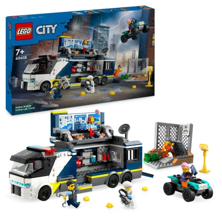 LEGO CITY LABORATOR MOBIL DE CRIMINALISTICA 60418