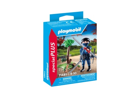 Playmobil-FIGURINA NINJA ECHIPAT