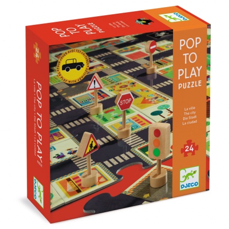 Puzzle Pop to play Orasul, Djeco