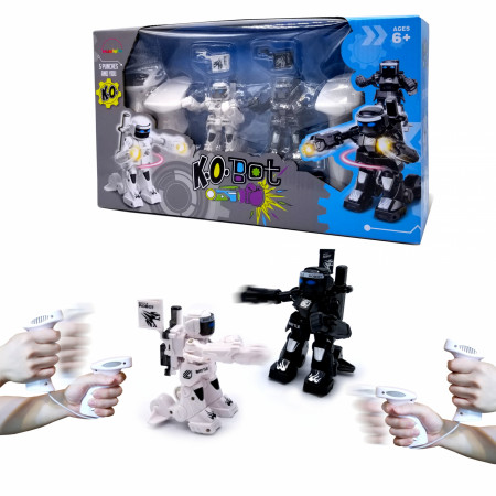Set de 2 roboti cu telecomanda, pentru copii - KO Bot