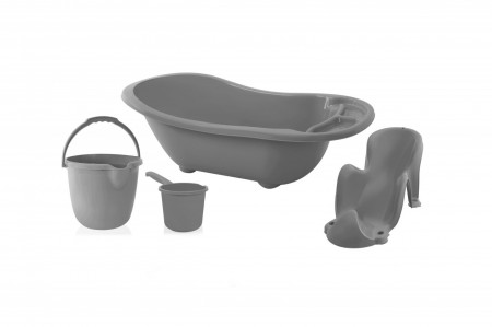Set de baie pentru bebelusi cu 4 piese, BabyJem