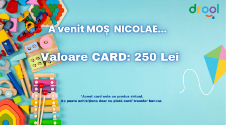 Card cadou "A venit Moș Nicolae..."