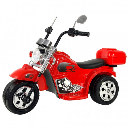 Motocicleta electrica Chipolino Chopper red