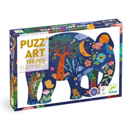 Puzzle Puzz'Art Elefant, Djeco