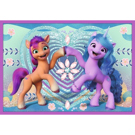 PUZZLE TREFL 10IN1 MY LITTLE PONY - PONEII STRALUCITORI