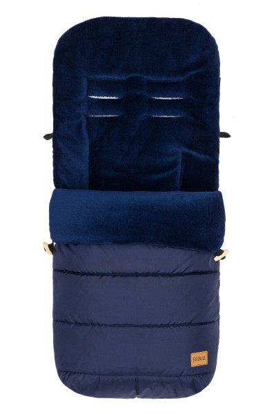 Sac de iarna pentru carucior Lanin, navy 100x50 cm, Fillikid