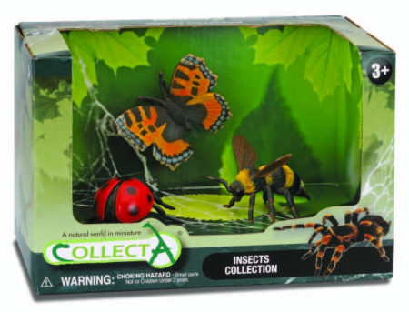 Set 3 figurne Insecte pictate manual SOB Collecta - Img 1
