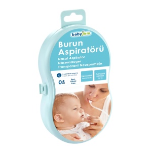 Aspirator nazal manual cu filtru Baby Clean