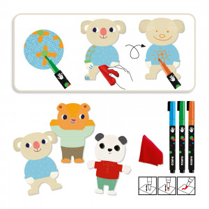 Atelier de desen pentru copii Djeco Cuties