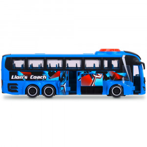 Autobuz Dickie Toys MAN Lion's Coach 26,5 cm albastru - Img 3