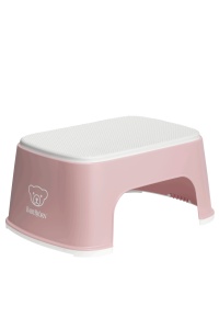 BabyBjorn – Treapta inaltator pentru baie – Step Stool – Powder Pink / White