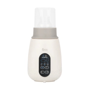 Babymoov - Incalzitor si sterilizator biberoane (recipiente) pentru casa si masina NutriSmart+ Mineral Beige