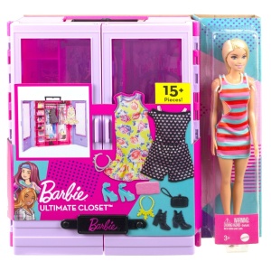 BARBIE DULAPUL PAPUSII BARBIE CU PAPUSA BARBIE - Img 1