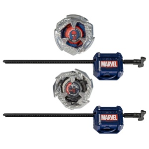 BEYBLADE X MARVEL SET DUO SPIDER MAN 3-60F SI VENOM 3-80N - Img 2