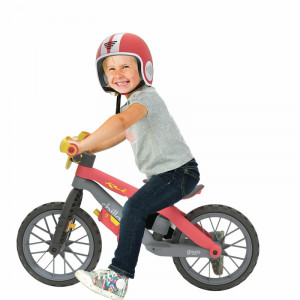 Bicicleta de echilibru, Chillafish, BMXie Moto, Cu suruburi si surubelnita pentru copii, Cu sunete reale Vroom Vroom, Cu sa reglabila, Greutatate 3.8 Kg, 12 inch, Pentru 2 - 5 ani, Red - Img 3