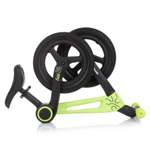 Bicicleta fara pedale pliabila Chipolino Fold X green - Img 4