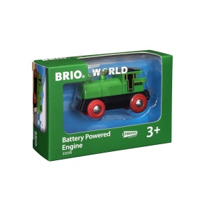 Brio - Locomotiva Mica Verde Cu Baterii - Img 5