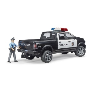 Bruder - Camion De Politie Ram 2500 Cu Politist Si Accesorii - Img 4