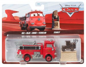 CARS3 SET 2 MASINUTE METALICE RED SI STANLEY - Img 1