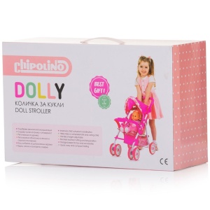 Carucior pentru papusi Chipolino Dolly unicorns - Img 5