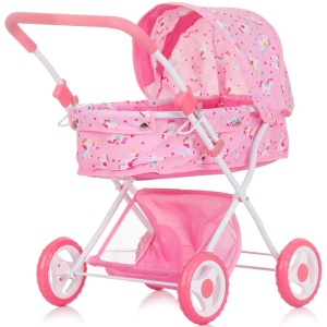 Carucior pentru papusi Chipolino Dora unicorn - Img 2