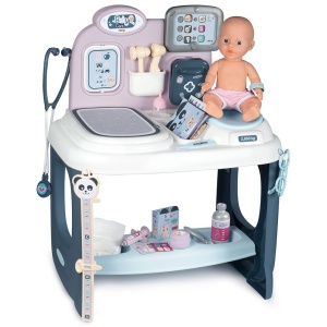 Centru de ingrijire pentru papusi Smoby Baby Care Center cu papusa si accesorii - Img 1