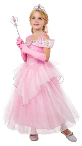 Costum de carnaval - Printesa (roz)