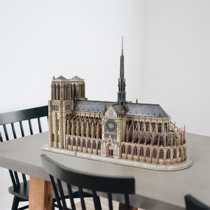 Cubic Fun - Puzzle 3D Notre Dame (Nivel Complex 293 Piese) - Img 4