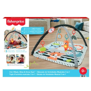 FISHER PRICE SALTELUTA DE ACTIVITATI 3 IN 1 MUZICALA