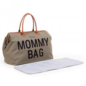 Geanta de infasat Childhome Mommy Bag Kaki - Img 3