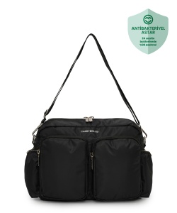 Geantă pentru scutece și accesorii bebe, DuoPack, Carry Bliss, negru - Img 2