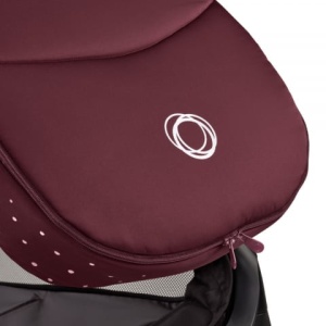 Husa de picioare universala carucior Bugaboo Dark Cherry - Img 4